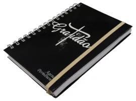 Agenda Permanente Espiral Evang�lica Gratid�o Preta