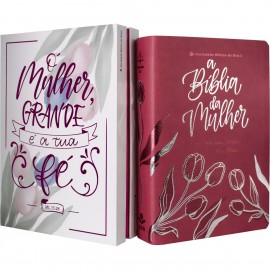 B�blia da Mulher - Nova Edi��o ARC - Tamanho Port�til Rosa