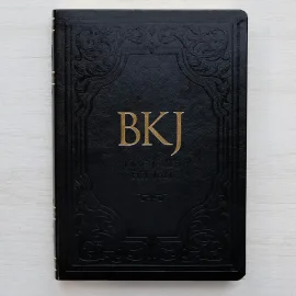B�blia BKJ 1611 Letra Extra Gigante Luxo Capa Preta