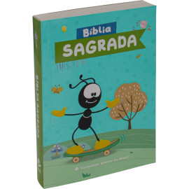 B�blia Sagrada - Smilinguido Brochura Azul