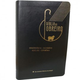 Biblia Do Obreiro Preto PJV Rc Luxo