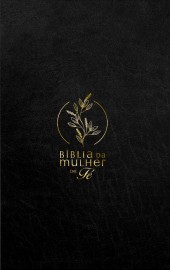 B�blia da Mulher de F�, NVI, Couro Soft, Preto