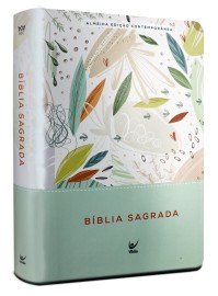 B�blia AEC letra gigante � verde estampada