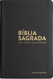 Biblia Nvt Luxo Preta  Letra Grande