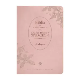 Biblia De Estudo E Sermoes Spurgeon Rose
