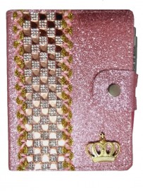 B�blia Pedraria Tijolinho Letra Grande-Com Harpa Rose