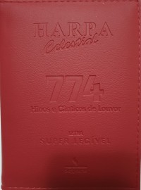 Harpa media almofadada c. 774 hino letra gigante vermelho