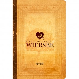 Biblia de estudo wiersbe luxo neutra