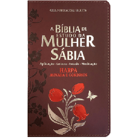 Biblia Da Mulher Sabia Mod 01 Tulipa Bordo 