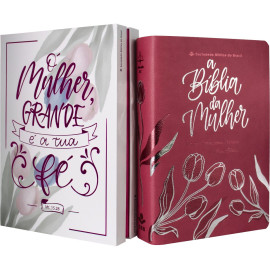B�blia da Mulher - Nova Edi��o ARC - Tamanho Port�til Rosa