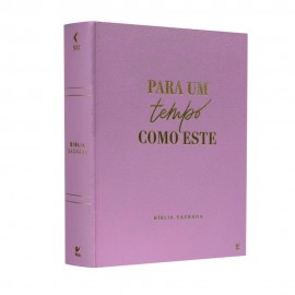 B�blia Mulheres Um Tempo Como Este Viviane Martinello NVT Espa�o Para Anota��es Capa Dura Lil�s