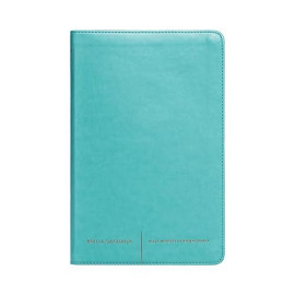 B�blia Sagrada Luxo Slim courosoft verde �gua: Nova Vers�o Internacional