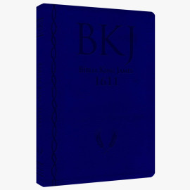 B�blia King James 1611 Ultra fina Ampliada Azul