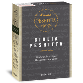 Bblia Peshitta Preta/Marrom