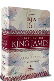 Bblia de Estudo Luxo  King James RA Amarilis