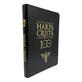 Harpa CPAD Centen�rio Grande Luxo Preta