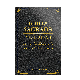 B�blia RA Semi Luxo letra Grande N. Ortografia