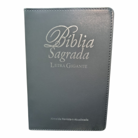 Bblia Letra Gigante Luxo Com Indice A.R.A  Almeida Revista e Atualizada