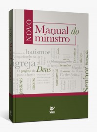 Novo Manual do ministro capa dura 