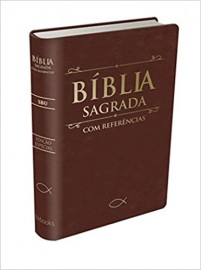 Bíblia Sagrada com Referências Marrom V. Alfalit