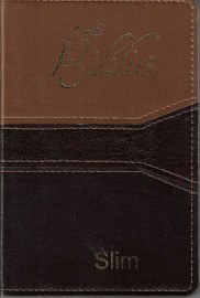 Santa Biblia Missionara Luxo Slim bicolor Espanhol