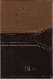 Santa Biblia Missionara Luxo Slim bicolor Espanhol