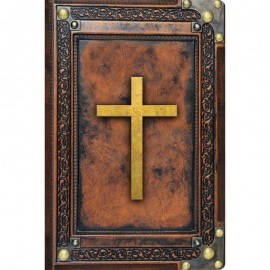 Biblia Vintage Marrom NVI Letra Normal Capa Dura Soft-Touch