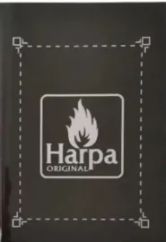 Harpa Original Pequena Letra Normal Capa Vinil Preta