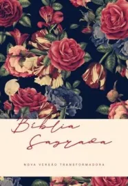 B�blia Nvt Rosas Slim - Letra Maior NVT