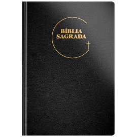 B�blia NVT Letra Grande Capa Luxo Preta