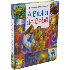 B�blia Do Beb� Sbb Almofadada