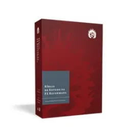 B�blia de Estudo da F� Reformada com Concord�ncia - Capa Dura Bord�  - Almeida Revista e Atualizada