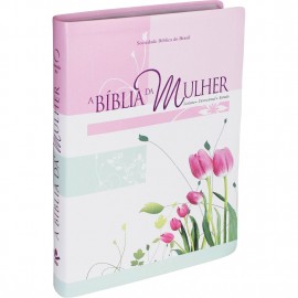 Biblia Da Mulher Nova Grande Tulipa Ra