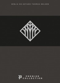 B�blia de Estudo Thomas Nelson - NVI - Couro Leg�timo Luxo Marrom