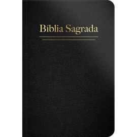 B�blia Letra Grande Semi Luxo Preta ARC