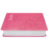 Bblia de Estudo NVI  Luxo Pink