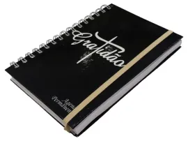 Agenda Permanente Espiral Evang�lica Gratid�o Preta
