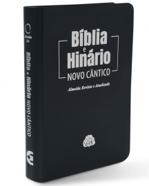 Bblia e Hinrio Pequena RA 047 LM - Capa luxo Azul