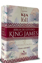B�blia de Estudo Luxo  King James RA Amarilis