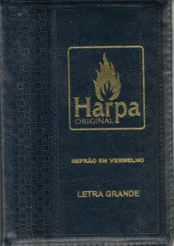 Harpa Original e Corinho Luxo Letra Hiper Gigante