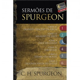 Box � Serm�es de Spurgeon � 6 Livros