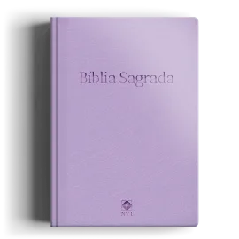 B�blia NVT Slim Roxa Capa Dura