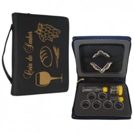 Estojo para Santa Ceia nos Lares - Com Zper