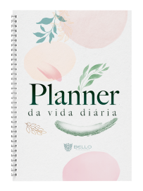 Planner da Vida Diria Rosa