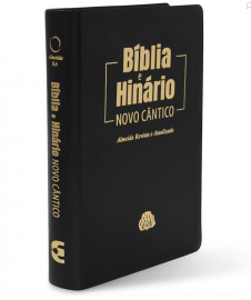 Bblia e Hinrio RA Pequena 045 LM - capa macia Preta