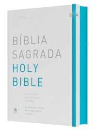 B�blia Sagrada Holy Biblie - Bil�ngue - Portugu�s e ingl�s - Peace