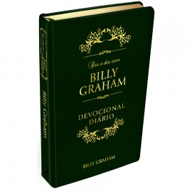 Dia a Dia com Billy Graham  Capa Couro