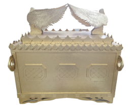 Arca Da Alian�a Madeira MDF Dourada Grande