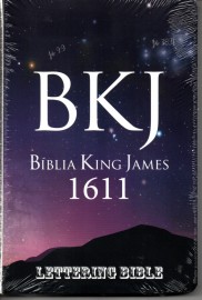 Biblia Bkj 1611 Lettering Universo Ultra Fina 