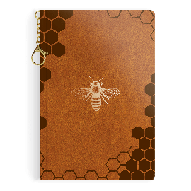 B�blia Chaveiro - NVT Borboleta - Mel